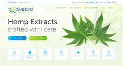 Desktop Screenshot of bluebirdbotanicals.com